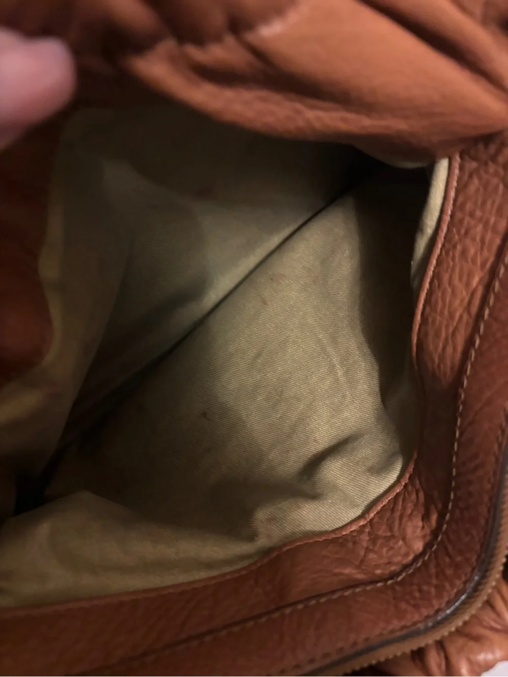 Classic Women's Leather Tote Bag in Brown by Adrienne Vittadini
